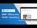 Getting Started with the UWorld Legal - MBE QBank with Licensed NCBE Questions