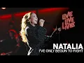 Lagu Natalia verbluft iedereen met een nieuwe versie van I've Only Begun to Fight bij Live live live