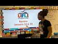 UFLI Lesson 33 and 34 Review and Assessment
