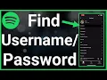 Lagu How To Find Your Username And Password On Spotify