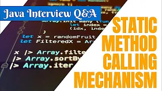 Calling Static Method Using Class Object Java Interview Question