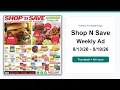 Shop N Save Weekly Ad 26 - 26 Top 10 Deals