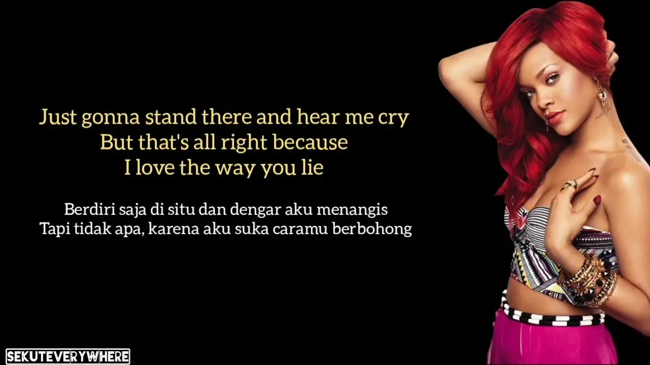 Love The Way You Lie (Part II) - Eminem ft. Rihanna || Video Lirik dan Terjemahan Bahasa Indonesia