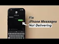 Lagu How To Fix iPhone Messages Not Delivering?