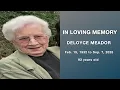 White Plains FMC 9-10-2025 DELOYCE MEADOR