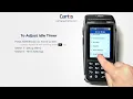 How To Adjust Terminal Idle Timer on an Ingenico Desk 5000 or Move 5000 Credit Card Terminal