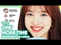Download Lagu TWICE - ONE MORE TIME (Line Distribution + Color-Coded Lyrics) PATREON REQUESTED
