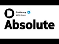 Absolute Synonyms Thesaurus Similar Words