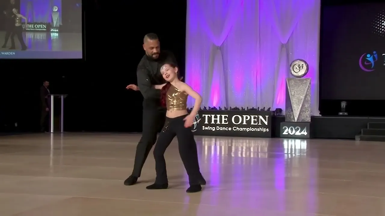 Paul Warden and Leiya Crosbie - 2nd Place Pro-Am Open - Follower - The Open 2024