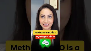 Methane SIBO Is a Hydrogen Sink!  #guthealth #shorts