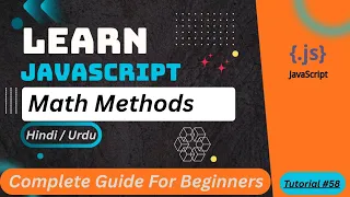 JavaScript Math Methods Tutorial in Hindi Urdu