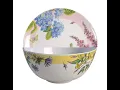 Botanic Garden Terrace Melamine Serving Salad Bowl Round Platter Set