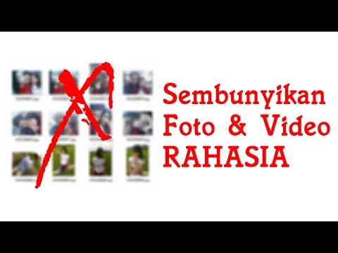 Cara Menyembunyikan FOTO dan VIDEO di GALERI HP Tanpa Aplikasi
