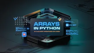 Lec6 -Complete Guide to Arrays in Python 1D 2D Array Operations Explained