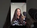 Faouzia singing the 'IL0V3Y0U' Run Live