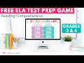 Free Ela Jeopardy Style Review Game Reading Comprehension Practice 3rd 4th Grade