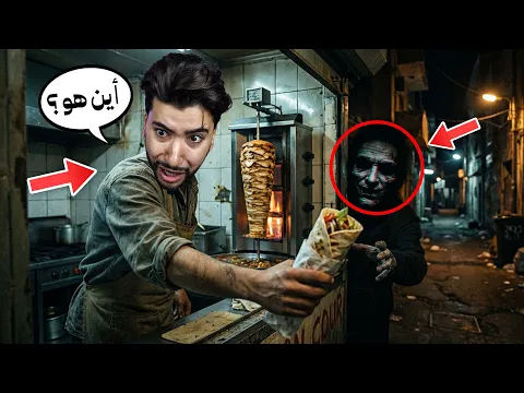 Video Thumbnail: أصبحت بائع شاورما في مطعم مسكون وندمت .. 😳