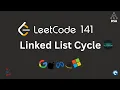 LeetCode 141 Linked List Cycle SDE Interview Sheet Optimal Java Solution Dry Run