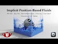 Lagu Implicit Position-Based Fluids (IPBF) - SIGGRAPH Asia 2025