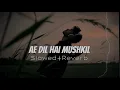 Ae Dil Hai Mushkil - Arjit Singh  |  (Slowed+Reverb 🎧