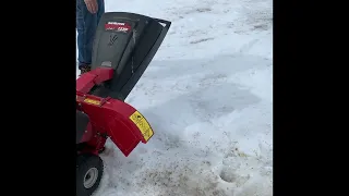 YARD MACHINES 3 IN 1 WOOD CHIPPER 7 5HP