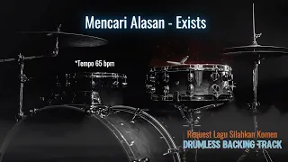 mencari alasan exists drumless song