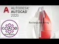 AutoCAD Tutorial for Beginners Rectangular array