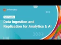 Data Ingestion and Replication for Analytics AI