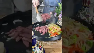 الكبدة بالبصل والفلفل بالثوم وعصير الليمون بطريقة المطاعم سهله وسريعة كبدة العيد 