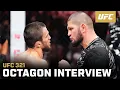 Umar Nurmagomedov Octagon Interview | UFC 321