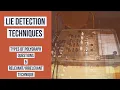 Types of Polygraph Questions Technique Polygraphy