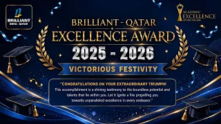 Celebrate Academic Stars: CBSE Grade XII Brilliant Qatar Excellence Awards 2025-26 Live on 14th June
