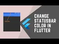 CHANGE STATUSBAR COLOR IN FLUTTER JOOKATE S FLUTTER