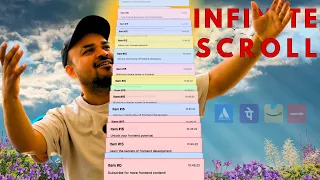 Infinite Scroll ReactJS Uber Atlassian Frontend Machine Coding Interview