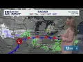 13 ON YOUR SIDE Forecast Scattered thunderstorms this evening windy tomorrow