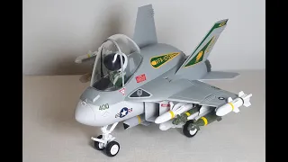 FA18E Super Hornet by AFV Club Qscale AFQ007 model kit build eggplane cute q versionr