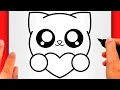 HOW TO DRAW A CAT DRAWING STEP BY STEP FOR BEGINNERS EASY AND SLOW