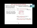 Java Monitor Object Synchronized Methods