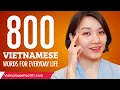 800 Vietnamese Words for Everyday Life - Basic Vocabulary