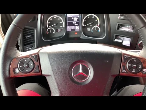 Download MP3 Mercedes-Benz Actros MP4 LKW Das Cockpit im Detail eines MB (neuer Actros) Trucker Anleitung