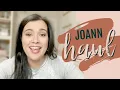 Joann Haul Sewing Patterns and Fabrics I got at the last big S A L E