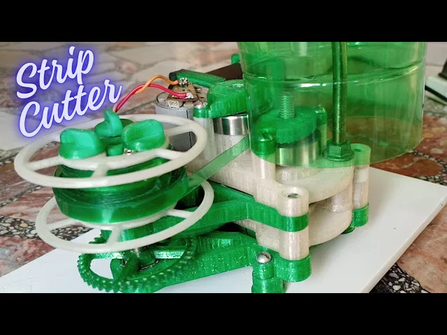 NEW PET FILAMENT STRIP CUTTER video thumbnail