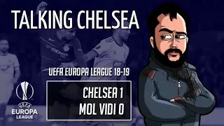 about time morata got on the scoresheet chelsea 1 0 mol vidi uel chevid talking chelsea