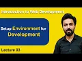 Introduction to Web development Environment Setup HTML CSS JavaScript thecodecollege