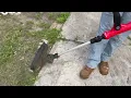 CRAFTSMAN V20 WEEDWACKER String Trimmer Edger Review So light weight and works great