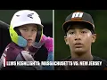 Massachusetts vs New Jersey Full Game Highlights Little League World Series