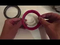 Fix for Dyson Dustbin red gasket that popped off while cleaning