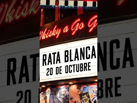 RATA BLANCA en el WHISKY A GO GO - 🇺🇸🤘🎸