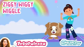 The Ziggy Wiggy Wiggle! 🐶 | Kids Dance & Yoga Song | Move & Relax