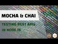 Testing a REST API in Node JS with Express using Mocha and Chai